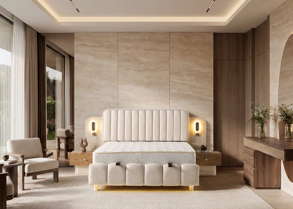 Тапицирано легло Elegant с матрак Elegant - Image 9