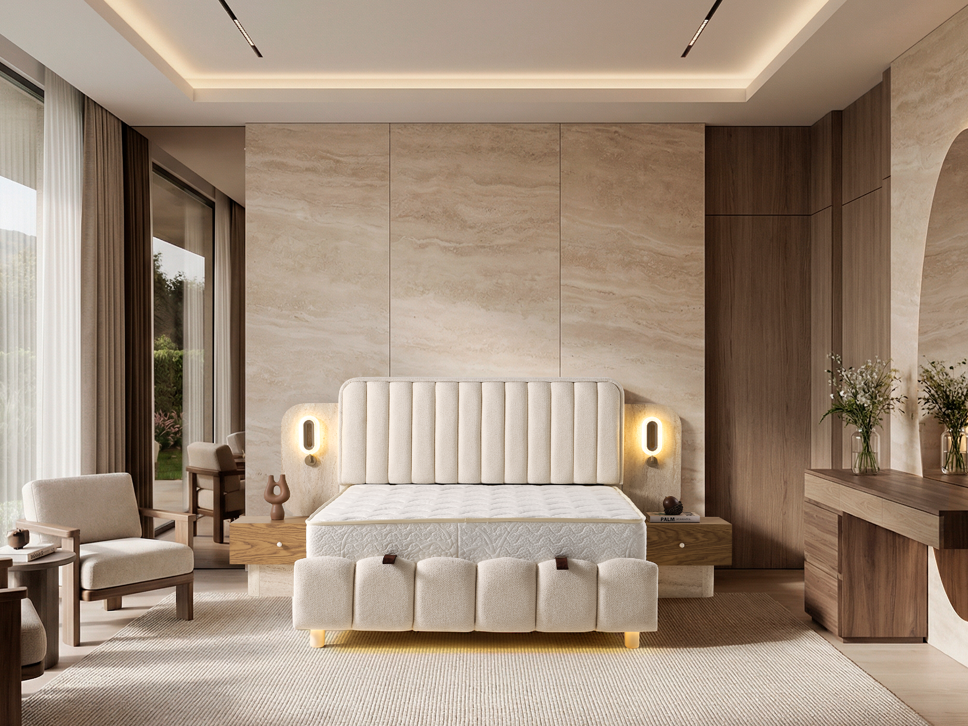 Тапицирано легло Elegant с матрак Elegant - Image 9