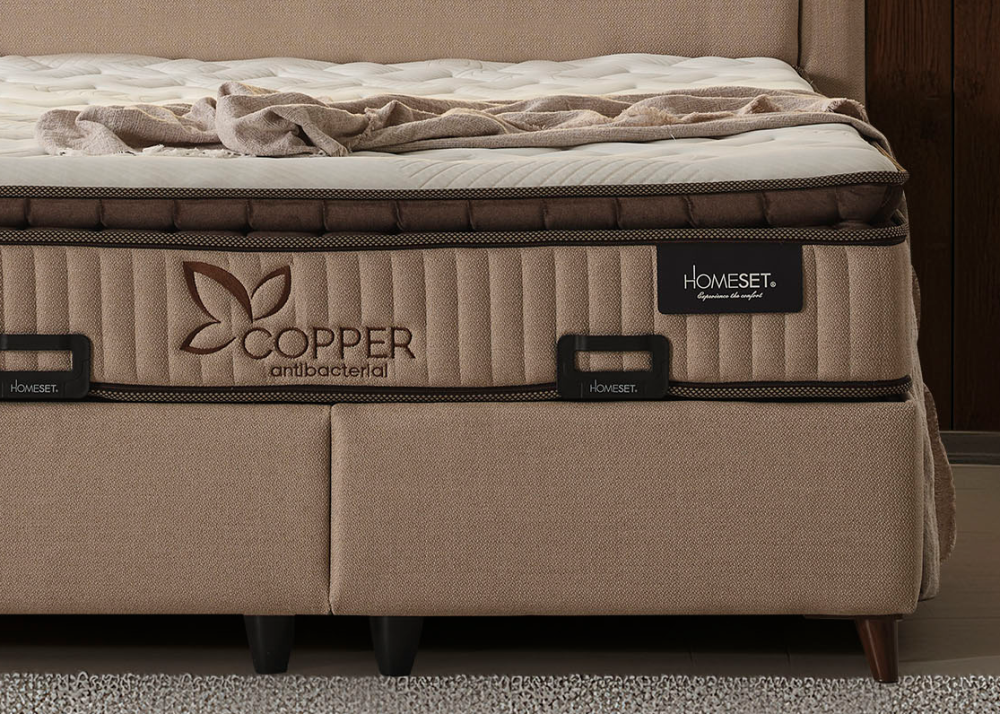 Тапицирано легло Copper с матрак Copper - Image 5