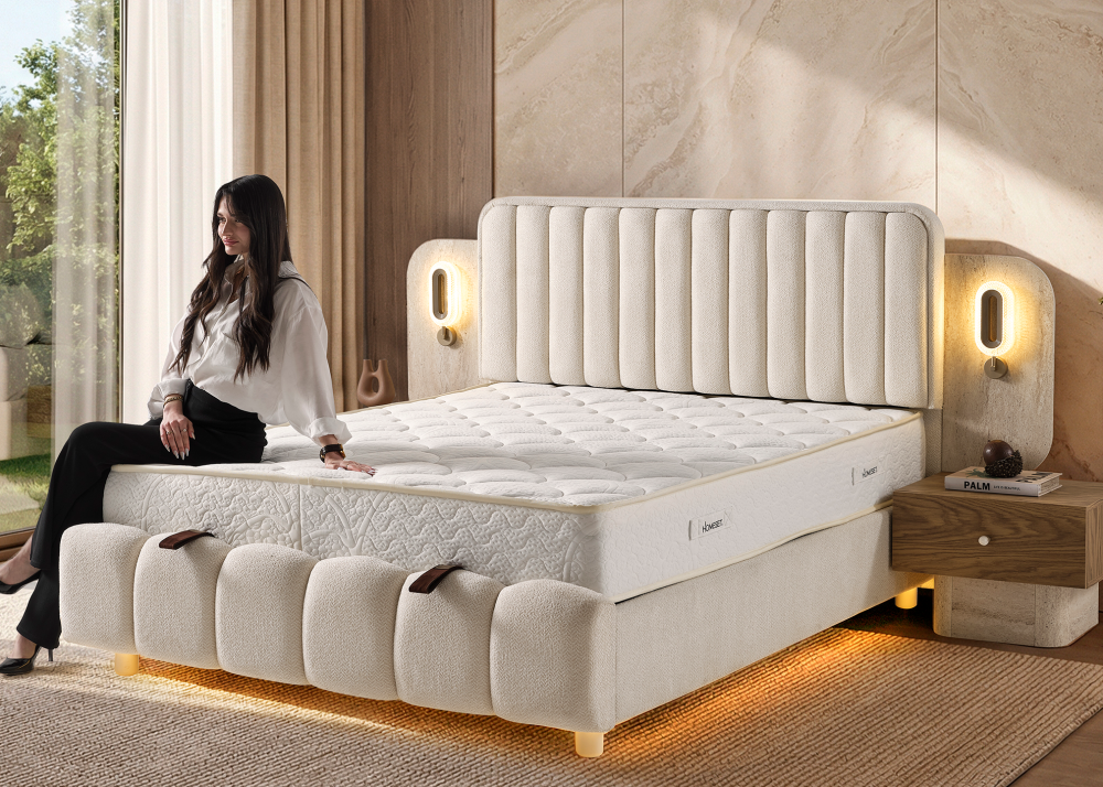 Тапицирано легло Elegant с матрак Elegant - Image 4