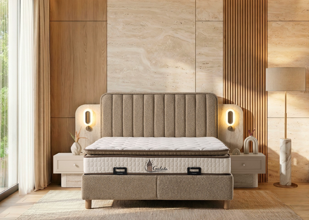 Тапицирано легло Merlin с матрак Galata - Image 10