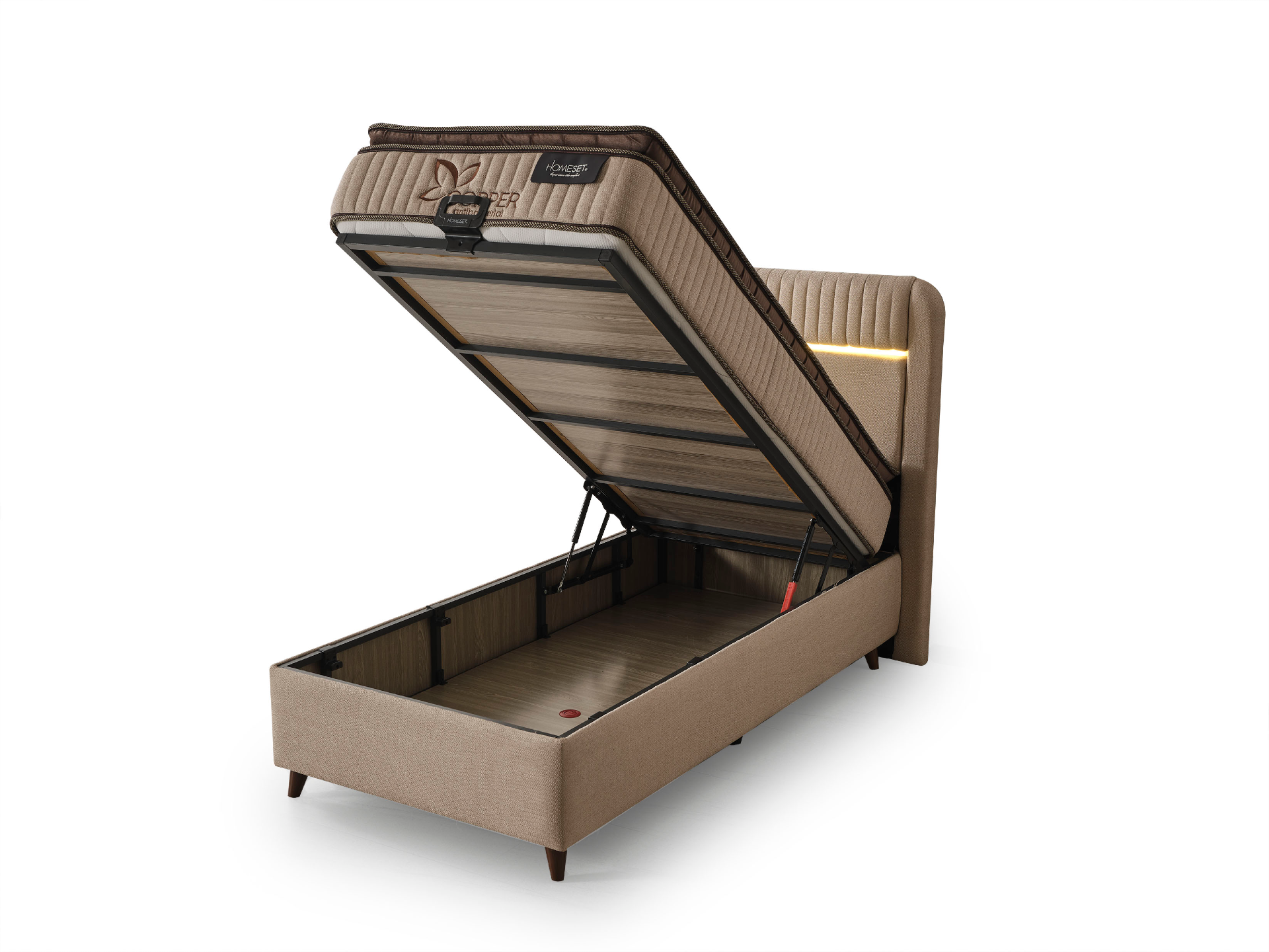 Тапицирано легло Copper 90 с матрак Copper - Image 9